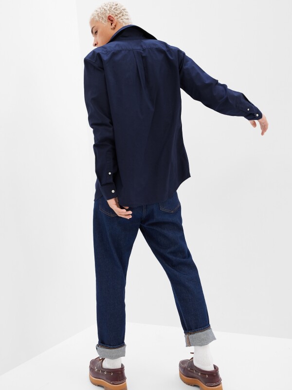 V-LS STANDARD OXFORD TAPESTRY NAVY