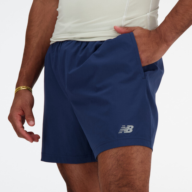 SHORT NEW BALANCE Sport 5 de Hombre - MS41227NNY Azul