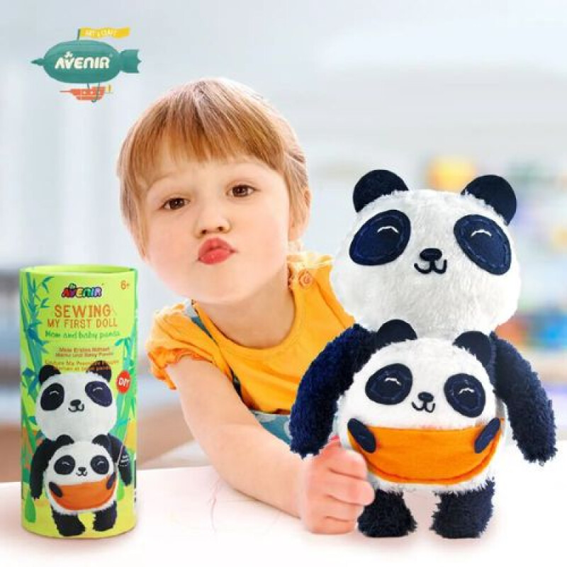 Cosiendo mi primer Panda Cosiendo Mi Primer Panda