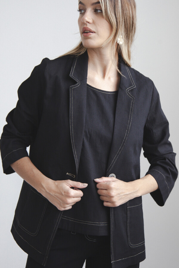 BLAZER LINO STRECH NEGRO