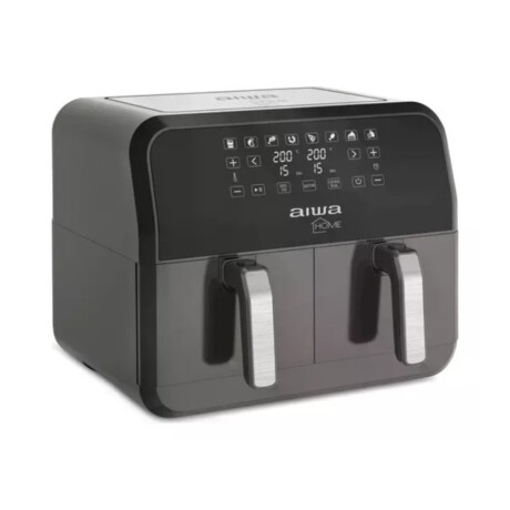 Freidora Sin Aceite Aiwa Haft8003 200°c 8L Dos Canastos 001