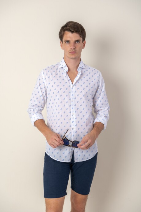 Camisa Paisley Lino Camisa Paisley Lino