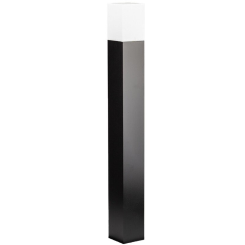 FAROLA DE PISO GARTEN ACRILICO Y NEGRO 1L E27 70CM FAROLA DE PISO GARTEN ACRILICO Y NEGRO 1L E27 70CM