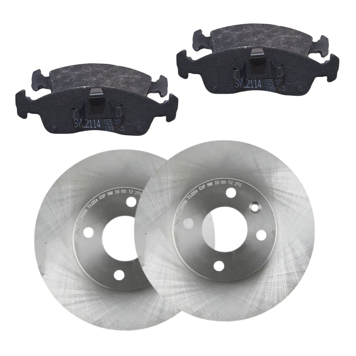 KIT DISCOS CON PASTILLAS 