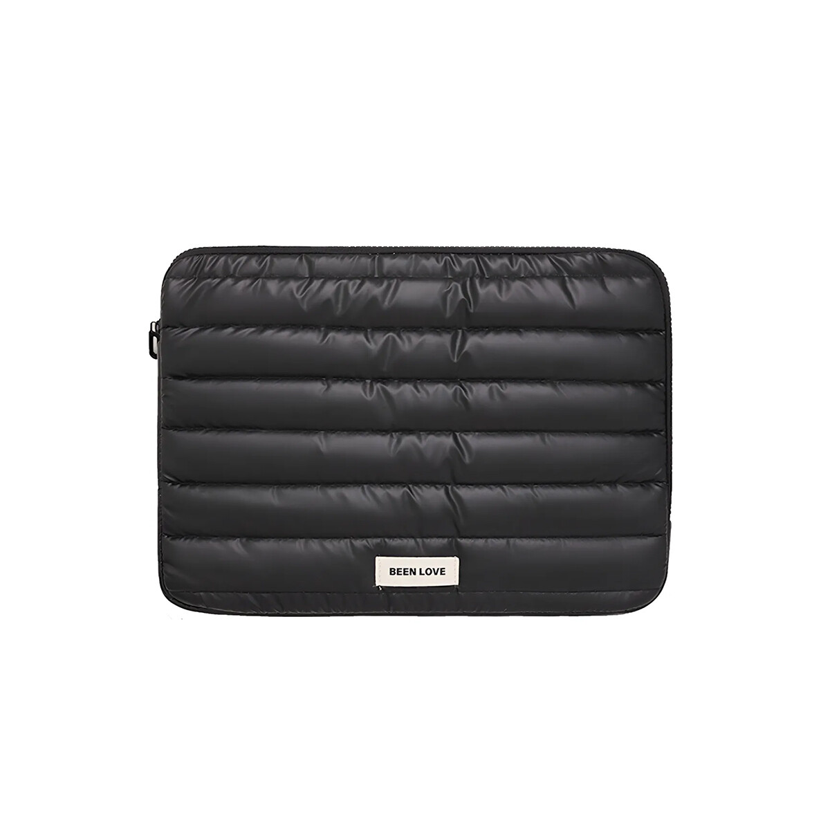 Estuche puffer impermeable para laptop - Negro 