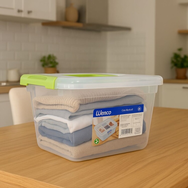 Caja Organizadora Wenco con Manija 6 Litros Caja Organizadora Wenco con Manija 6 Litros