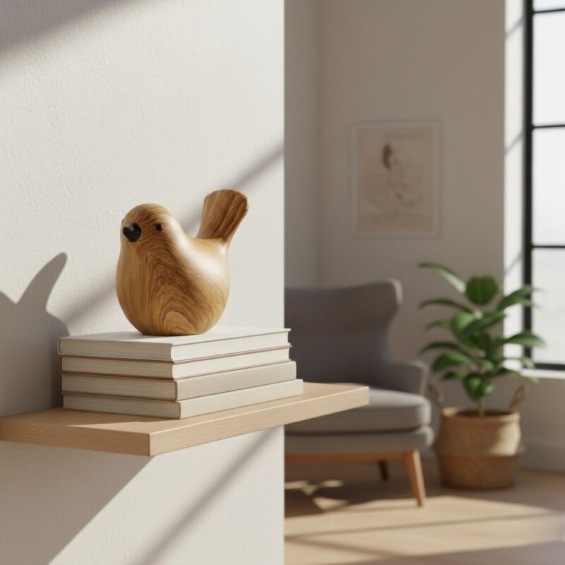 SET FIGURA AVE CERAMICA 2PZAS Unica