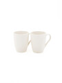 TAZA BLANCA PANAL SET X 2 BLANCO