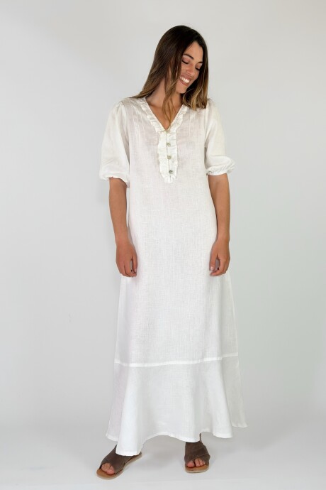 VESTIDO GERIBA Blanco