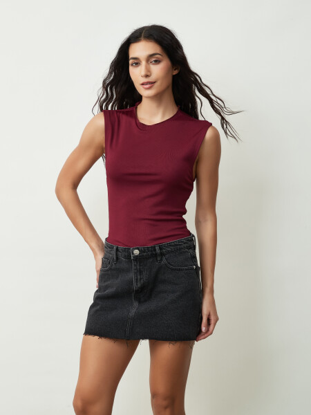 MUSCULOSA SIERRA BORDEAUX
