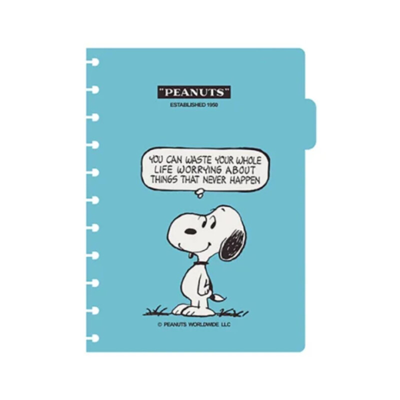 Cuaderno Mooving Snoopy Loops con discos Cuaderno Mooving Snoopy Loops Con Discos