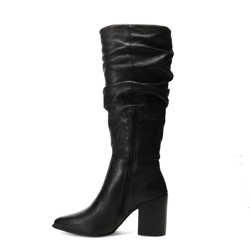 Botas de Mujer Bottero Caña Alta Negro
