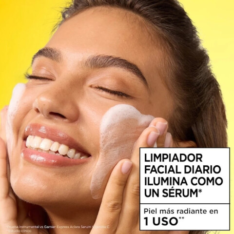 Garnier Express Aclara Vit C limpiador facial 100ml Garnier Express Aclara Vit C limpiador facial 100ml