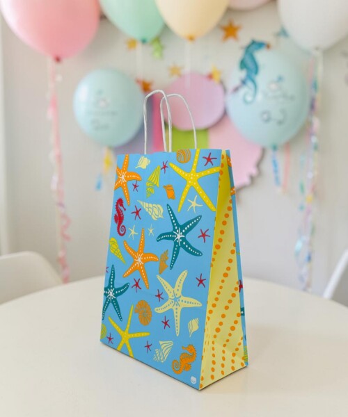 Bolsa 22x10x30 cm. UNDER THE SEA