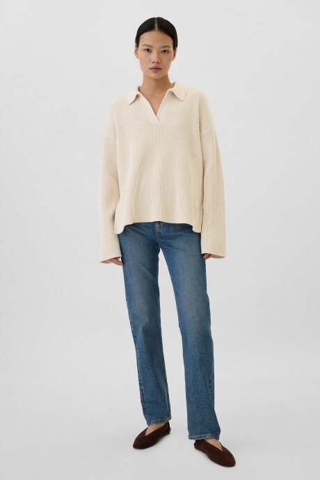 Buzo Tipo Polo Mujer Birch