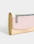 Ficheros Color Block Billetera Fichero Cuerina Colorblock - Combinacion Tricolor