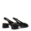 Sandalias de Mujer Bottero Cruzada Con Tira Trasera Negro