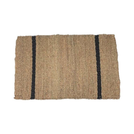Alfombra Rect Lineas Seagrass 80X50Cm Bicolor