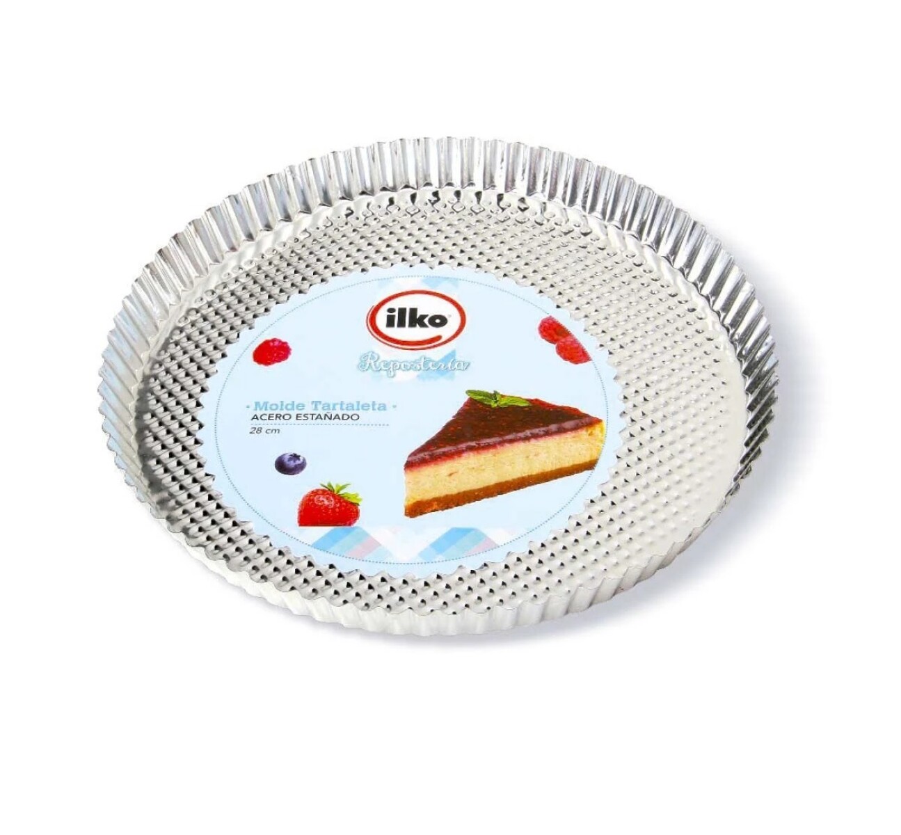 Molde Pastel-Pizza Estañado Ilko 