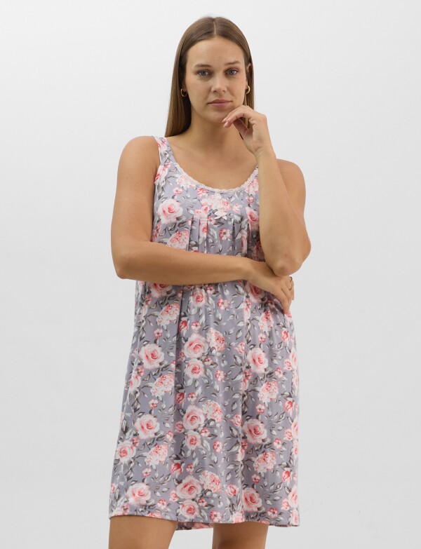 Camison Print GRIS/MULTI