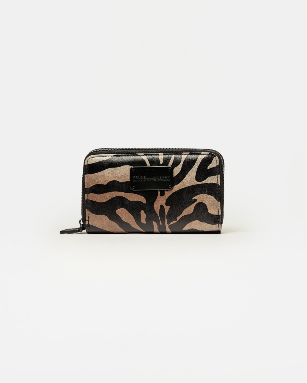 Billetera Penny en efecto cuero Animal Print