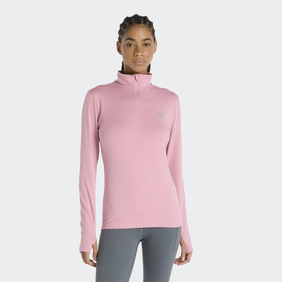 Camiseta New Balance Sport Essentials Space - Rosa 