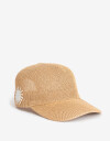 Caps Playa Gorra Efecto Rafia - Blanco Crudo