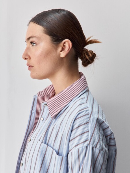 CAMISA ALLIE COLEMAN CELESTE