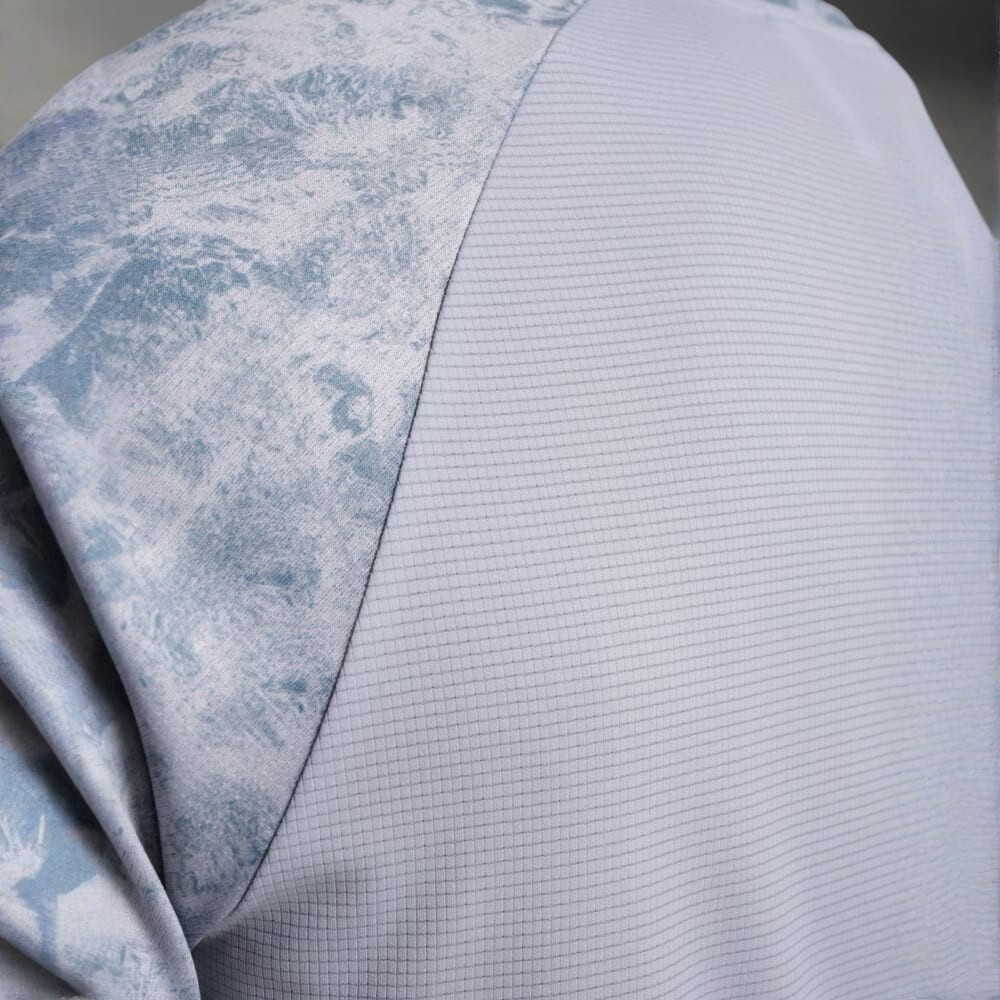 Polo Running Aero Mesh Tee Hombre Weathervane Marble/black Reflective