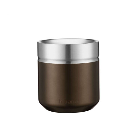 Mate Folkie Marron Metalizado