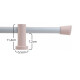 Barrote Cortina 2,00m 28mm + 2 soportes ROSA Y BLANCO