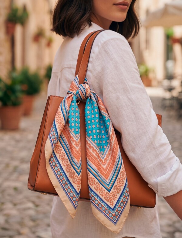 Pañuelo Boho BEIGE/MULTI