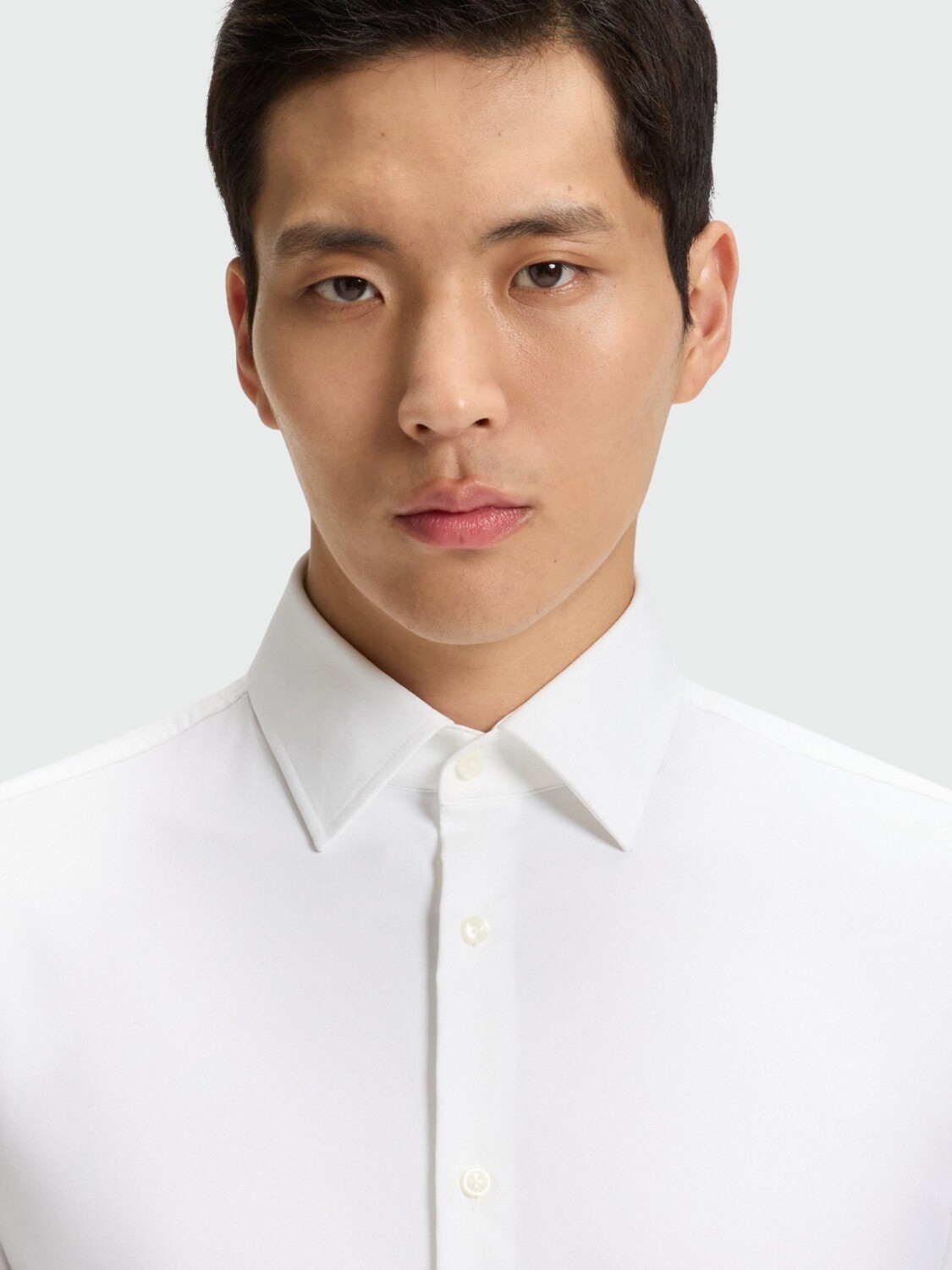 BOSS Black - Camisa Slim Fit Blanco