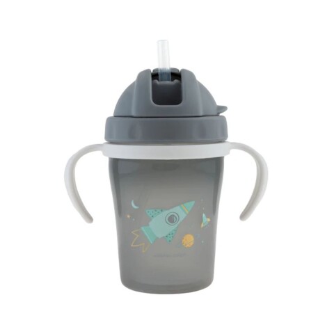 Vaso para bebés con sorbito y tapa Espacio