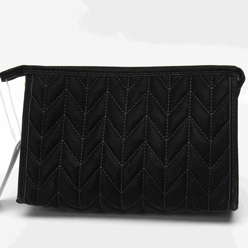 NECESER TRAPECIO DISEÑO ESPIGA (NEGRO) NECESER TRAPECIO DISEÑO ESPIGA (NEGRO)