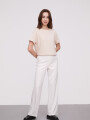 Pantalon Valsinni Marfil / Off White