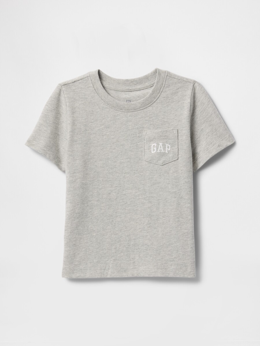 Remera Con Bolsillo Logo Gap Toddler Niño - B08 