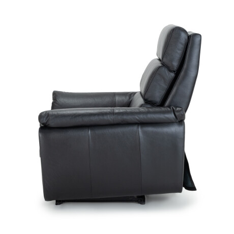 Butaca Latifa (Reclinable eléctrica) - Cuero Básico 455 (Negro)
