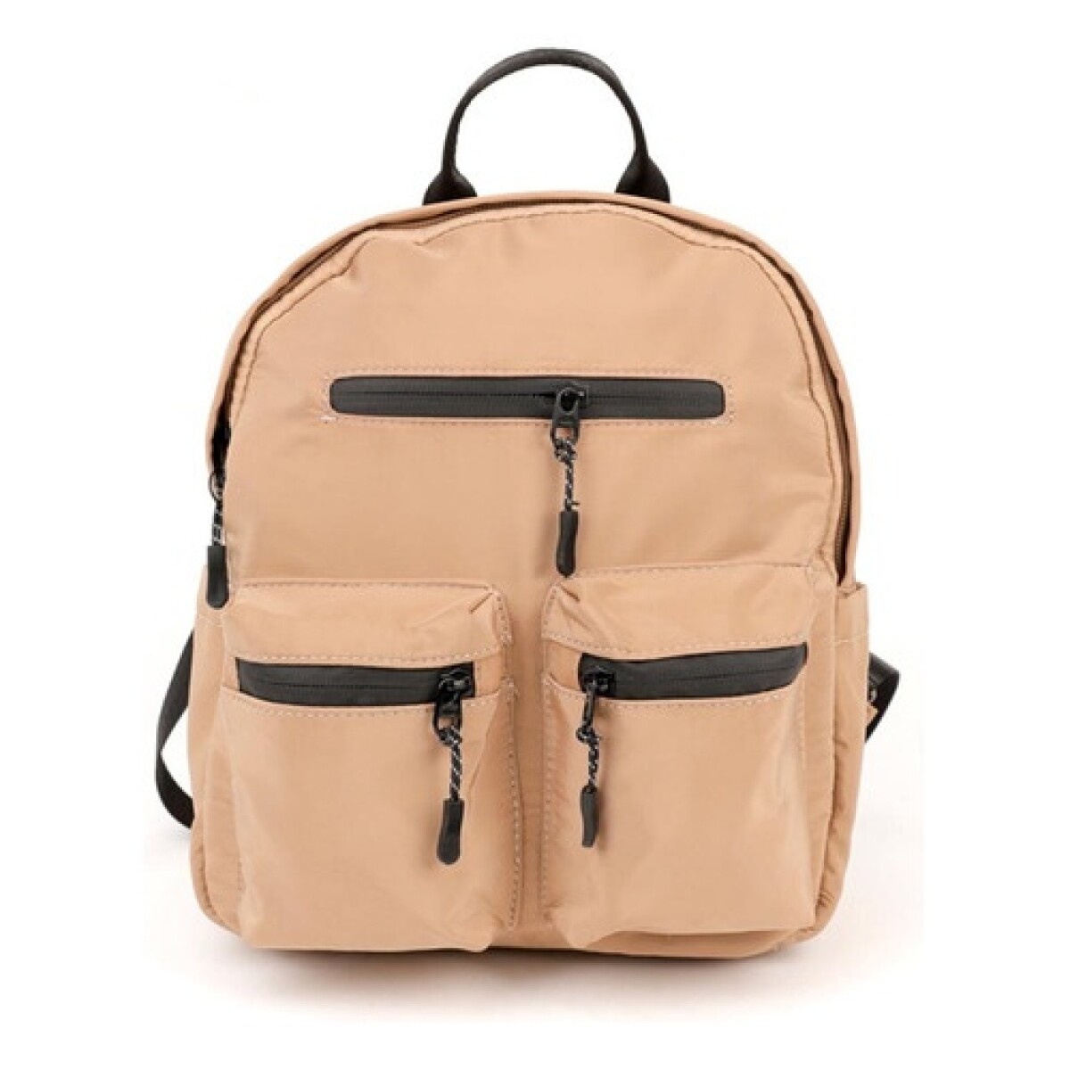 Mochila urbana Canva modelo Rumania en nylon - Beige 