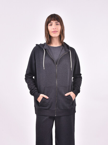 HOODIE BASIC NEGRO