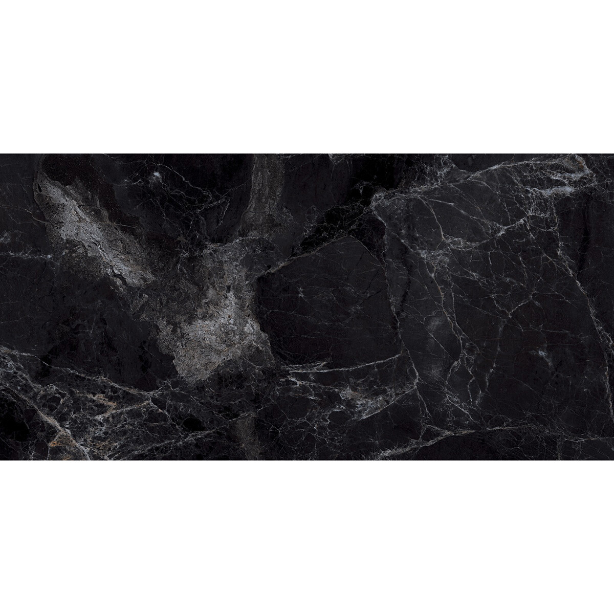 Porcelanato Glimex Black 60x120 Cm High Gloss 