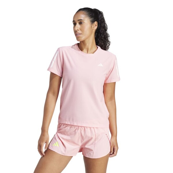 Remera Adidas Own The Run Rosado