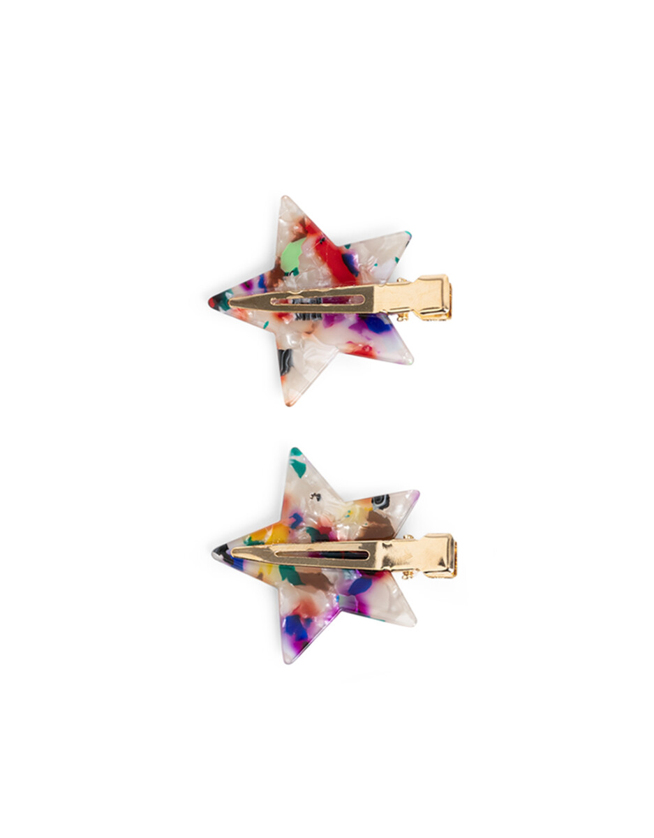 Set De Hebillas De Estrellas 