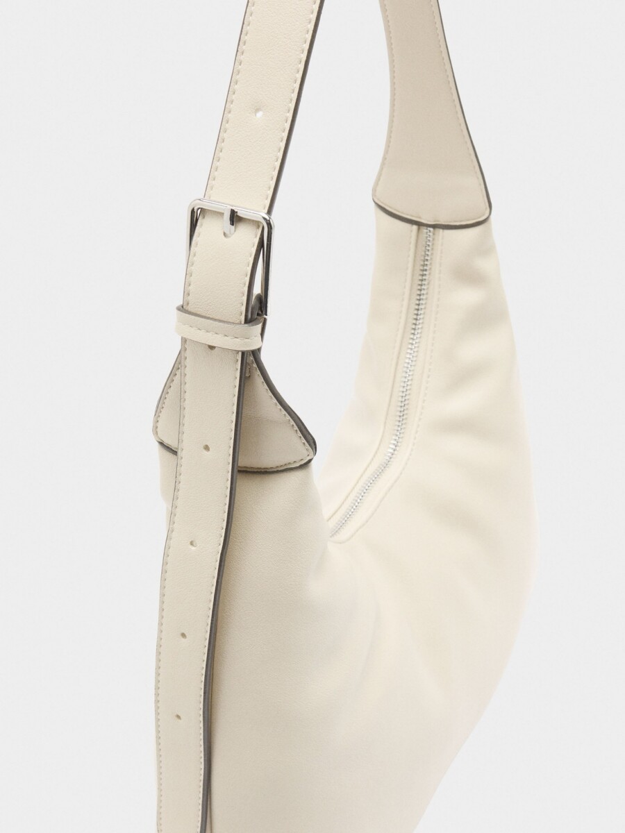 Bolso De Hombro Hobo crudo
