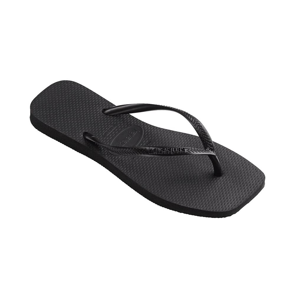 Sandalias Havaianas Slim Square Mujer Negro