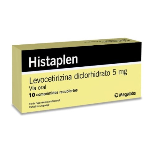 Histaplen 5 mg 10 Comprimidos Histaplen 5 mg 10 Comprimidos