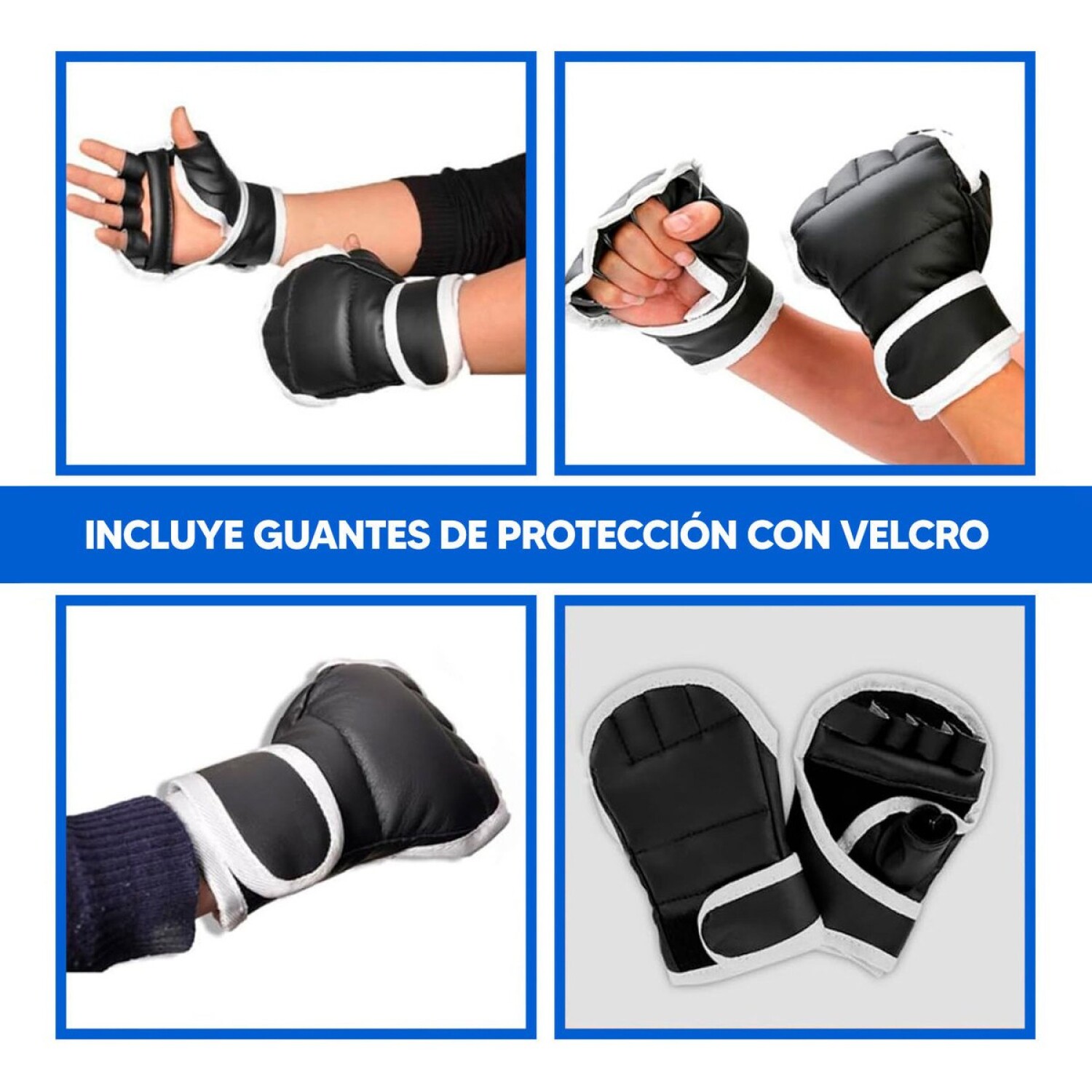 Máquina De Boxeo Musical Recargable Con Bluetooth Y Luces | Cuotas Sin
