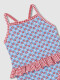 Traje De Baño Con Dos Estampados Piedra