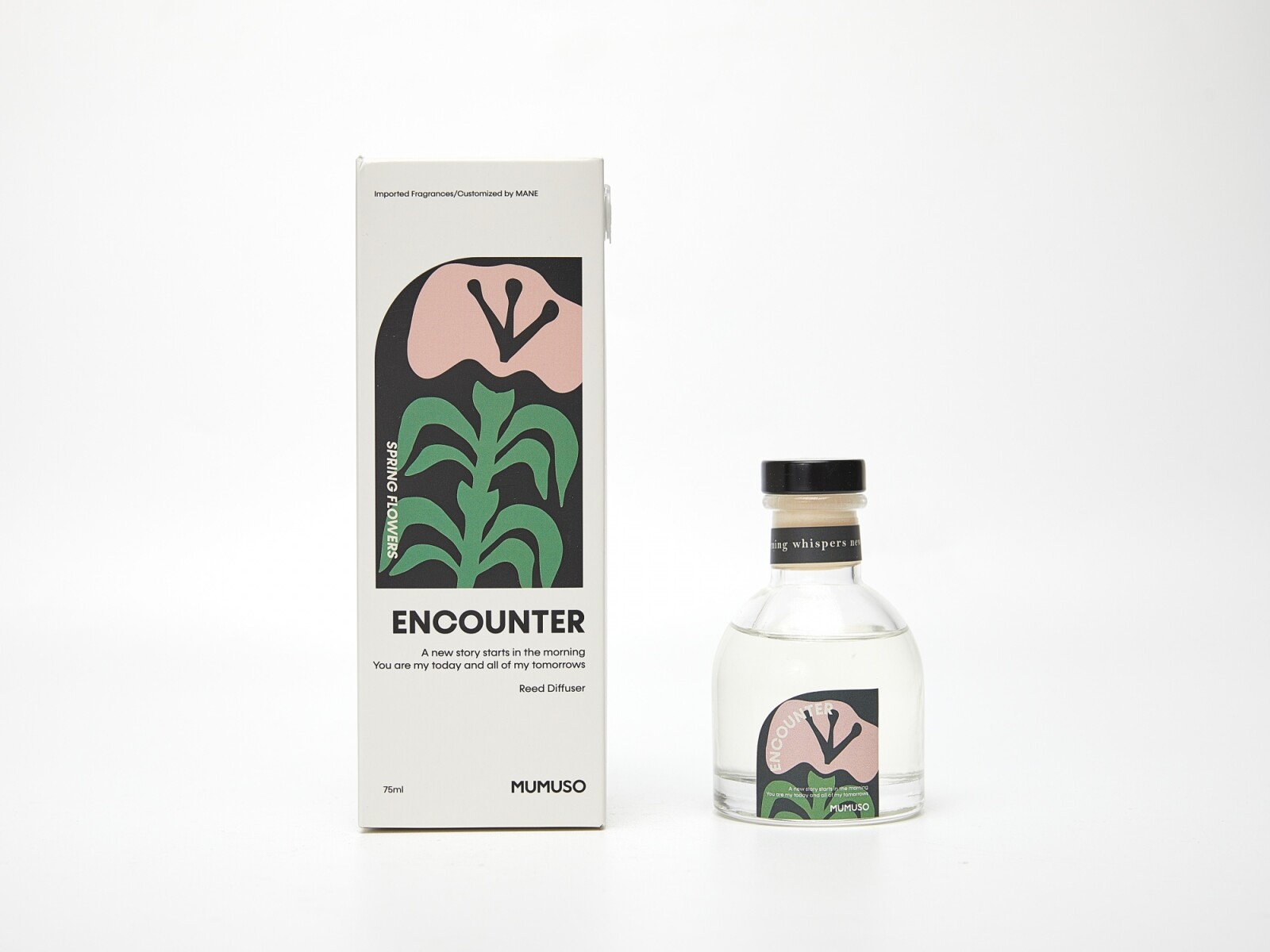 DIFUSOR DE ESTILO FLORES DE PRIMAVERA (ROSA/75 ML) 