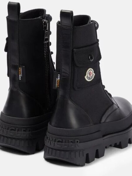 Moncler -Botas acordonadas, Konture Pocket Negro